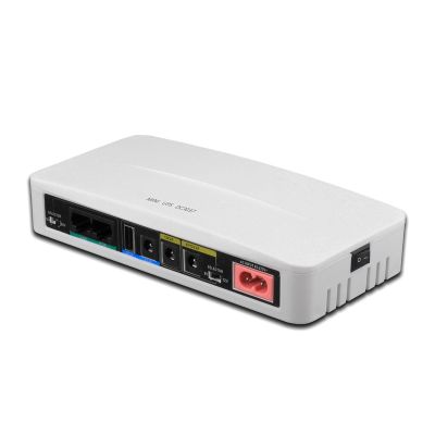 5V 9V 12V 24V Uninterruptible Power Supply Mini UPS POE 11000MAh Battery Backup for WiFi Router CCTV ()