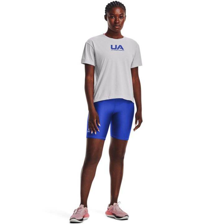 under-armour-ua-womens-vintage-athletic-club-short-sleeve-อันเดอร์-อาร์เมอร์-เสื้อแขนสั้นเทรนนิ่ง-สำหรับผู้หญิง