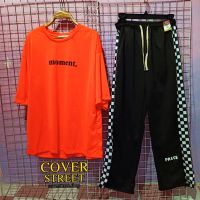 ?coverstreet?ชุดเต้น​ ชุดเต้นโคฟ​ ชุดเต้นcover​ กางเกงเต้น​ กางเกงสีส้ม เสื้อครอป กางเกงวอร์ม