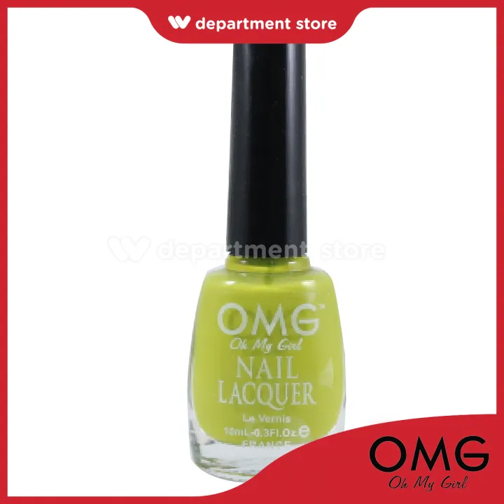 OMG 100 Authentic Nail Polish Wasabi 10ml Lazada PH