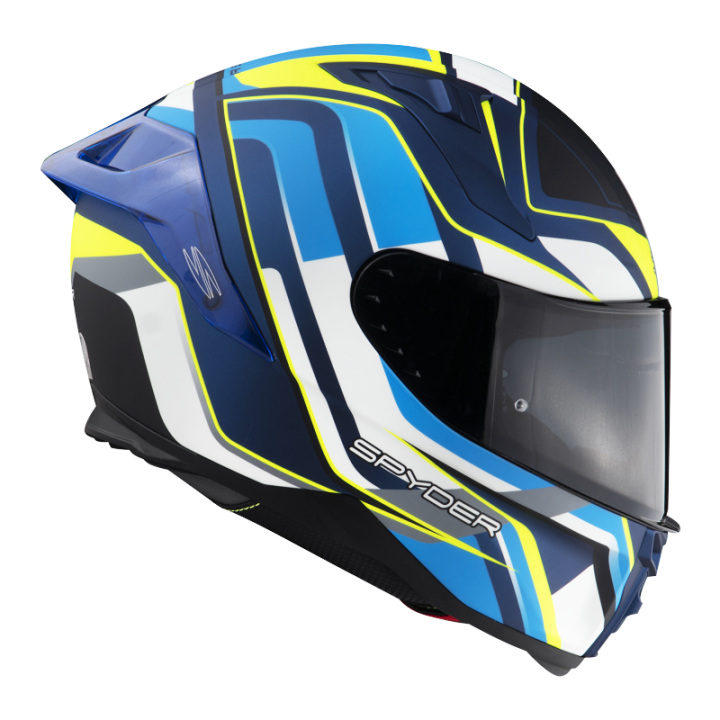 Spyder FullFace Dual Visor Helmet FURY GD ASTRA S6 (FREE CLEAR VISOR