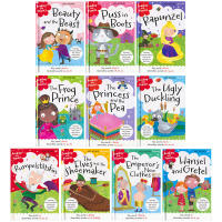 Reading with phonics 10 volume set of fairy tales for children to learn English by Phonics