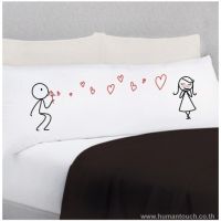 PLW หมอน HUMAN TOUCH LOVE BUBBLE BODY PILLOW CASE  หมอนหนุน หมอนราคาถูก หมอนเพื่อสุขภาพ