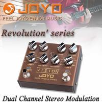 JOYO Vision Dual Channel Stereo Modulation Guitar Effect Pedal เอฟเฟคกีตาร์ โจโย่