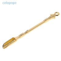 COLO Golden Metal Spoon Use For Snuff Powder Spoon Tea Pendants Tableware Tea Spoon