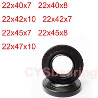 2PC TC NBR Skeleton Oil Seal Simmer Ring Rotary Shaft Radial Gasket Spring 22x40x7 22x40x8 22x42x10 22x42x7 22x45x7 22x45x8MM