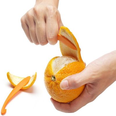 New Orange Peelers Zesters Stripper Orange Device Skinning Knife Juice Helper  Citrus Opener Fruit Vegetable Tools Graters  Peelers Slicers