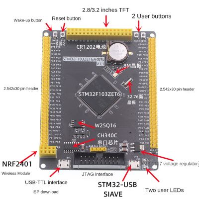 STM32F103ZET6 Development Board Spare Parts Accessories ARM Cortex-M3 64KB STM32 Core Board ARM Embedded Learning Board SCM Experimental Board
