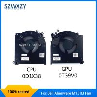 SZWXZY For Dell Alienware M15 R3 CPU GPU Cooling Fan 0D1X38 D1X38 0TG9V0 TG9V0 Fast Ship