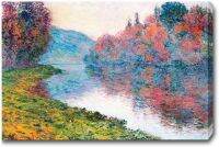 Claude Monet ขั้นตอนก่อนทำศิลปะภาพวาดดอกบัวผ้าใบ Giclee ภาพพิมพ์ธนาคารแห่งศิลปะบนผนังแซนสำหรับของตกแต่งบ้านกรอบพร้อมที่จะแขวน