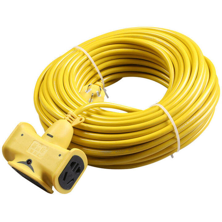 Extension Cord Socket With Cable Extralong Plugin Strip 10 20 30