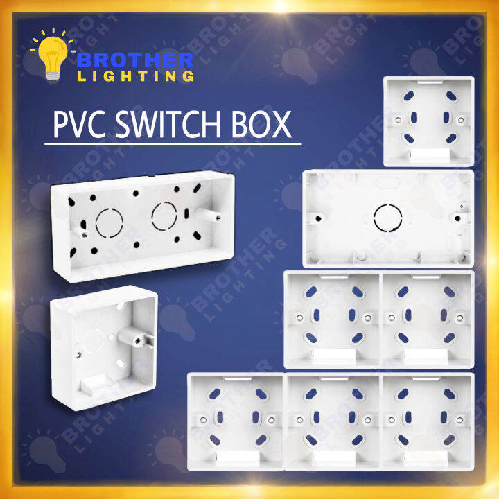 Surface/Conceal Nut box base cover for plug socket switch socket besi