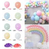 20pcs 5/12 Inch Macarons Color Balloons Multicolors Round Baloons Birthday Wedding Kid Decoration