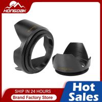 Camera Lens Hood 49mm 52mm 55mm 58mm 62mm 67mm 72mm 77mm for Canon Fuji Olympus Screwed Flower Petal Camer Lente Protect