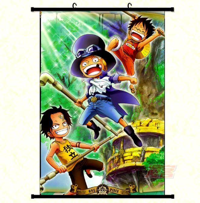 Sticker One Piece - Luffy, Ace et Sabo enfants