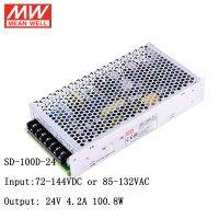 :{”》: หมายถึงตัวแปลง DC-DC SD-100D-24 72 ~ 144VDC เป็น24V DC 100W สวิตช์จ่ายไฟสลับหม้อแปลง4.2A 110V ถึง24V