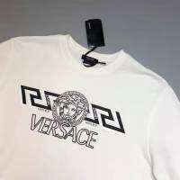 Versace เสื้อสเวตเตอร์ผู้ชาย,สินค้าใหม่แฟชั่นตัวอักษรหัวเมดูซ่าลำลอง