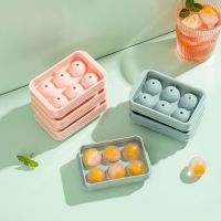 hot【cw】 33 Boll Hockey Mold Frozen Whiskey Popsicle Tray Making Gifts Tools Accessories