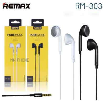 Remax  ของแท้ 100% รุ่น RM-303 หูฟังสมอล์ทอล์ค  Headphone  เสียงดีมาก bestbosss