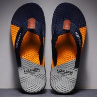 ☢○ High Quality Brand Men Flip Flops Summer Beach Flip Flops Men Fashion Breathable Casual Men Beach Slippers Summer Outdoor