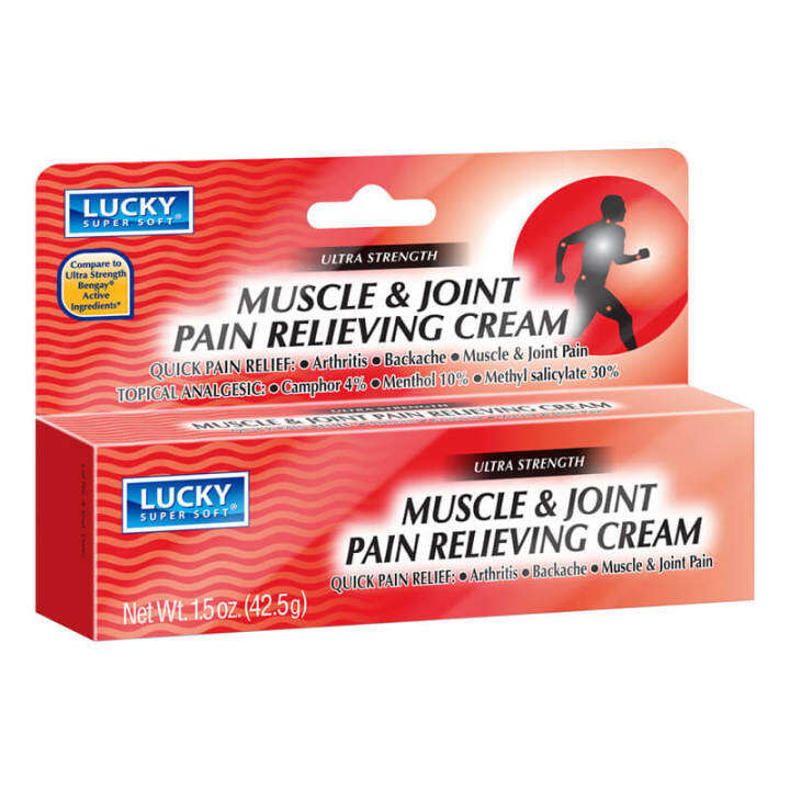 Lucky Super Soft Muscle And Joint Pain Relieving Cream 42.5g Lazada PH