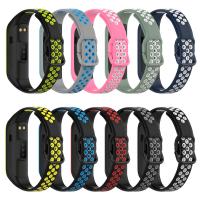 Soft Sport Wristband Watchband Strap Silicone Bracelet Replacement For Samsung Galaxy Fit 2 SM-R220 LED Strip Lighting