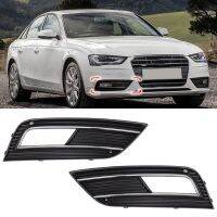 Front Bumper Lower Grid Grille Fog Light Grille Automobile for Audi A4L B9 2013-2016 8KD807681B 8KD807682B