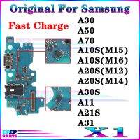 สายชาร์จ Usb Dock เดิม Flex Cable สําหรับ Samsung Galaxy A30 A50 A70 A10S A20S A30S A11 A21S A31 แจ็คโมดูลพอร์ตบอร์ดชาร์จ