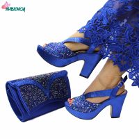 ✉ High Quality Shoe Bags Italian Women Royal Blue Shoes Women Wedding - Sexy Women - Aliexpress