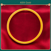 ASIX GOLD สร้อยข้อมือผู้หญิง 999 สร้อยข้อมือมินิมอล ชุบทอง 24K ไม่ลอก ไม่ดำ