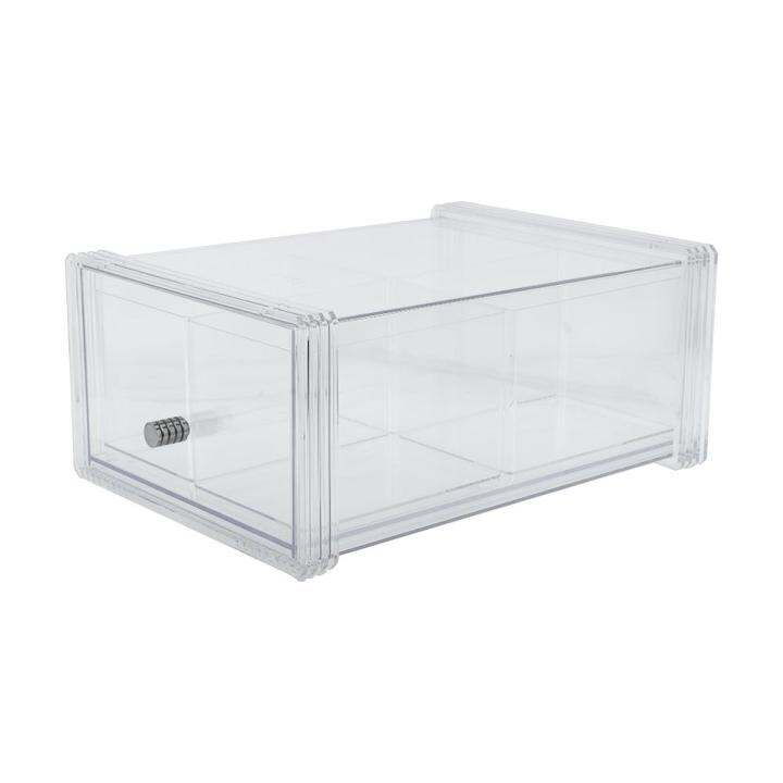 กล่องฝาหน้า-4-ช่อง-nam-ngai-hong-9974s-20-5x29-5x12-5-ซม-สีใส4-compartment-storage-box-with-front-lid-nam-ngai-hong-9974s-20-5x29-5x12-5cm-clear-ด่วน-ของมีจำนวนจำกัด