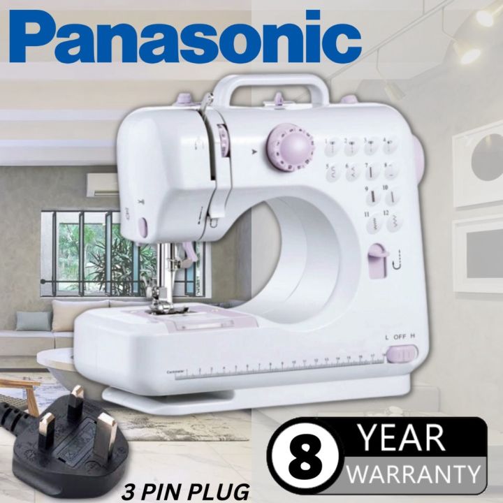 PANASONIC sewing machine FHSM 505A pro upgraded 12 sewing portable mini