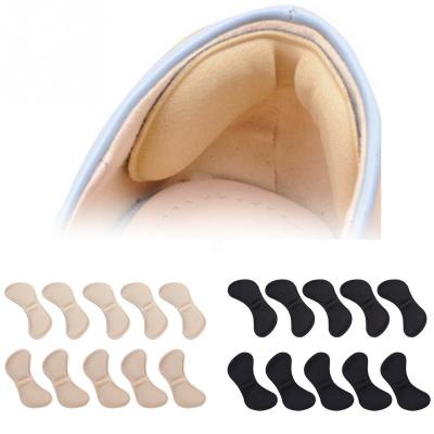 5 Pairs Heel Insoles Pain Relief Cushion Anti-wear Adhesive Feet Care Pads Heel Sticker Heel Liner Grips Crash Insole Patch Shoes Accessories
