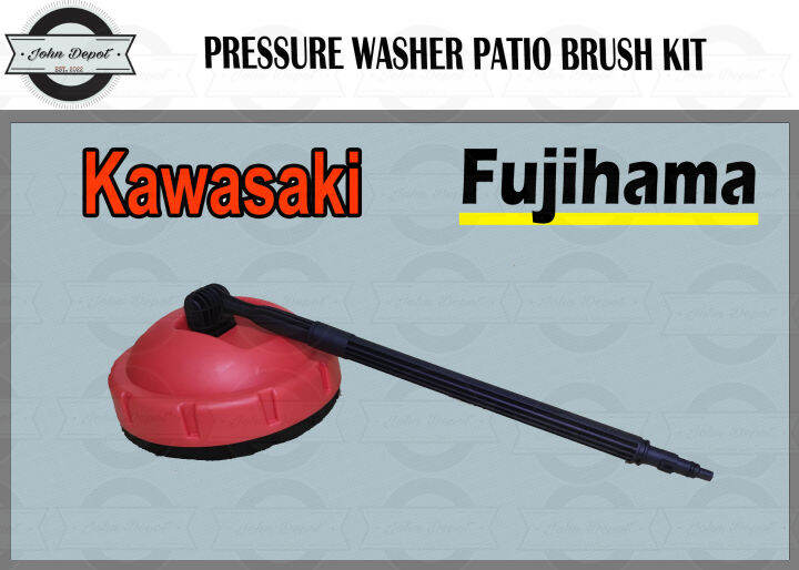 Pressure washer Patio Brush kit Fujihama/Kawasaki/Maxipro/Shark Lazada PH