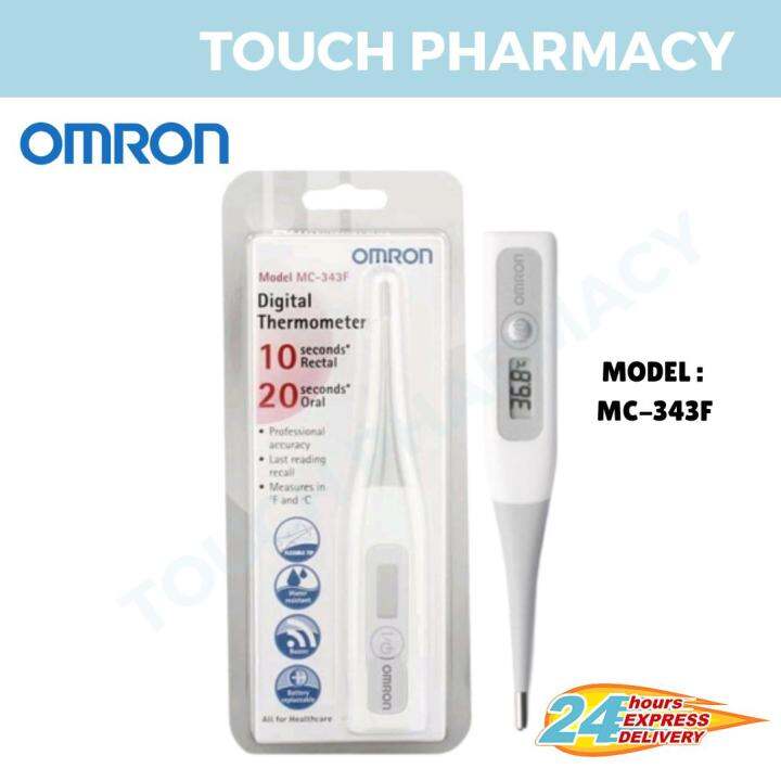 OMRON Digital Thermometer (Flexitip) MC343F Lazada