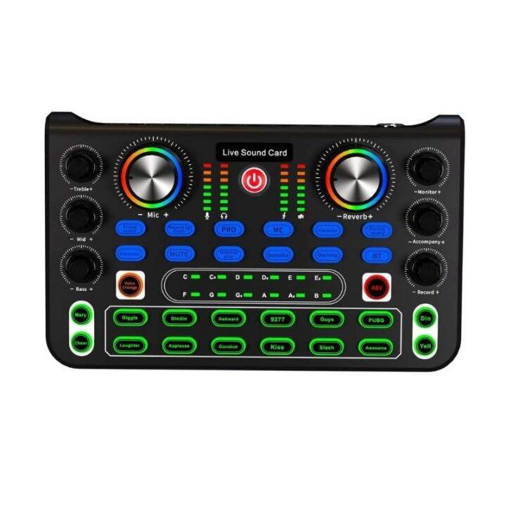 Q11 pro soundcard With 48v phantom power high quality | Lazada PH