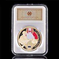 1944.6.6 WW II Canadian 2nd Infantry Division Soldier Gold Normandy Landing War Military Challenge Souvenir Coin Value W/PCCB