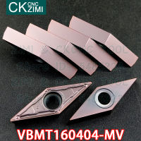 VBMT160404-MV VBMT 160404 MV คาร์ไบด์แทรกภายนอกเปลี่ยนแทรกเครื่องมือเครื่องจักร CNC โลหะกลึงเครื่องมือสำหรับสแตนเลส