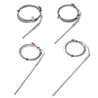 K Type Thermocouple Probe 50mm/100mm/150mm/200mm Stainless Steel Thermocouple 0 400℃ Temperature Sensor P15F