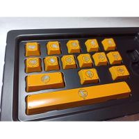 15 keys E-BLUE ABS Backlight Keycap Mechanical Keyboard Keycap for CS GO PUBG with free key cap puller