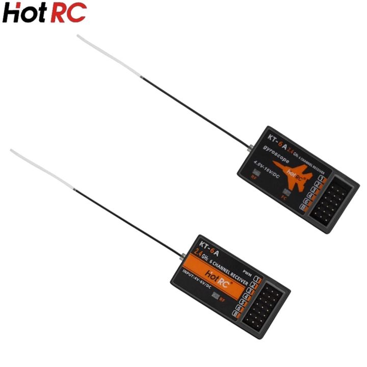 hotrc-kt-6a-2-4g-6ch-rc-transmitter-fhss-amp-6ch-receiver-for-rc-airplane-diy-kt-board-machine-fpv-drone-with-retail-box