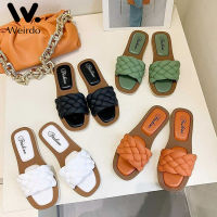 【CW】Sandals Fashion Women Open Toe Sandals Walking Solid Color Womens Shoes Beach Female Slippers Lightweight Chaussure Femme