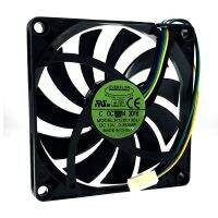 【YD】 New Everflow R128010BU 80mm 10mm Cooler Heatsink 80X80X10mm 0.35A 3900RPM Speed