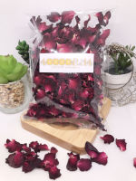 กุหลาบอบแห้งกลีบแดง ออร์แกนิค (Dried-Rose Petals) 12 g.