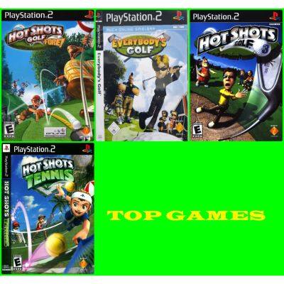 Hot Shots Golf  กอล์ฟ  /  Everybodys Golf / Hot Shots Tennis /   เทนนิส แผ่นเกม PS2  Playstation 2