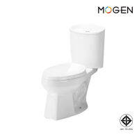 MOGEN MT34 (ECO) โถสุขภัณฑ์สองชิ้น สีขาว ฝาแบบธรรมดา