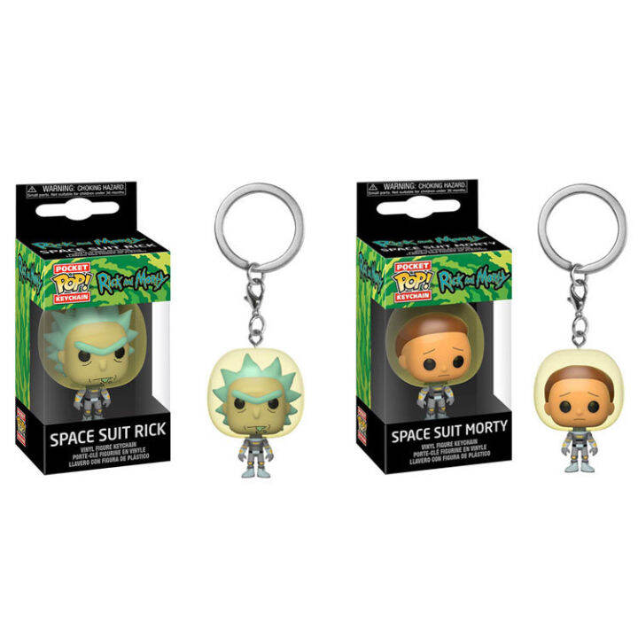 pop1ชิ้น-funko-pop-space-suit-rick-morty-พวงกุญแจจี้4ซม