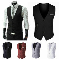 Mens กระเป๋า Peaky Blinders Waistcoat ตรวจสอบ Herringbone คู่เสื้อกั๊ก