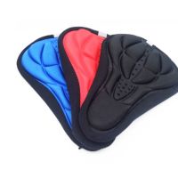 【LZ】✻  Ultra macio Silicone 3D bicicleta sela ciclismo Seat Cover 3D Gel Pad Capa de Almofada MTB Mountain Bike esponja grossa Pad