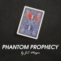 การ์ด Magic Tricks Phantom Prophecy โดย J.C Magic Magia Magie Magician Props Close Up Illussions ลูกเล่นวิดีโอกวดวิชา